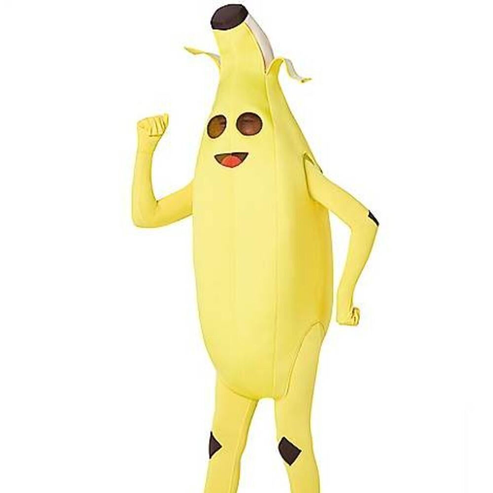 Spirit Fortnite Peely The Banana Halloween Kids Costume Youth Size M8-10 Cosplay